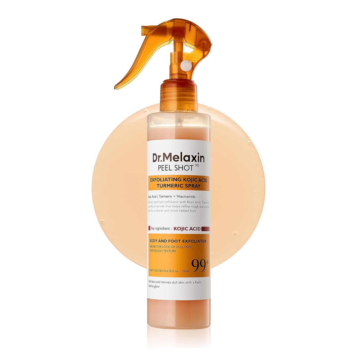 Dr. Melaxin Peel Shot Exfoliating Kojic Acid Turmeric Spray