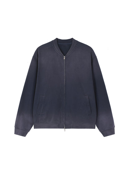 Sun Fade Heavyweight Baseball Jacket