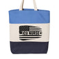 Navy/ Natural/ Carolina Blue - Q125900 - FRONT